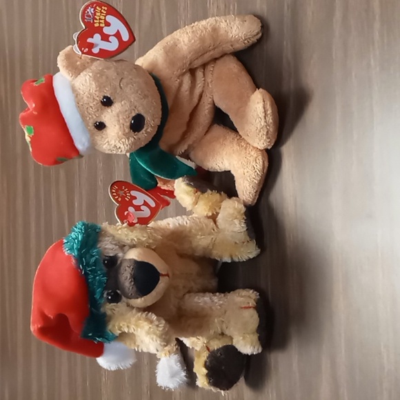 Ty Other - Lot of 2 Holiday Ty Beanie Babies